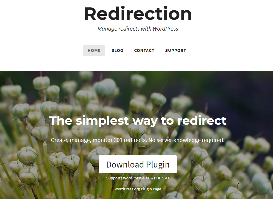 redirection wordpress plugin