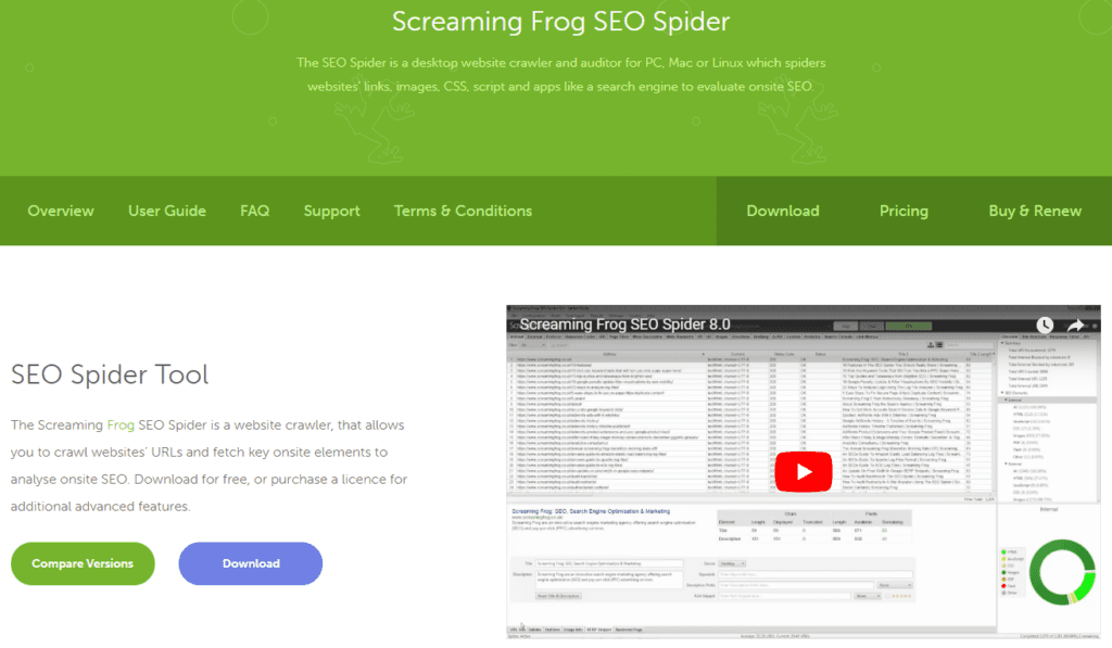 screaming frog